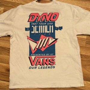 Vans Cream Graphic Tee - Short Sleeve